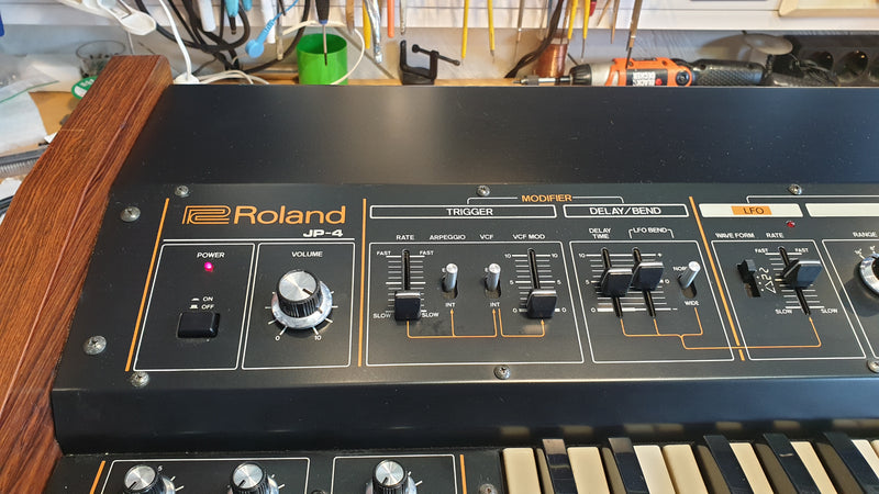 Roland Jupiter 4 - Fully Restored - NEW Universal Voltage PSU