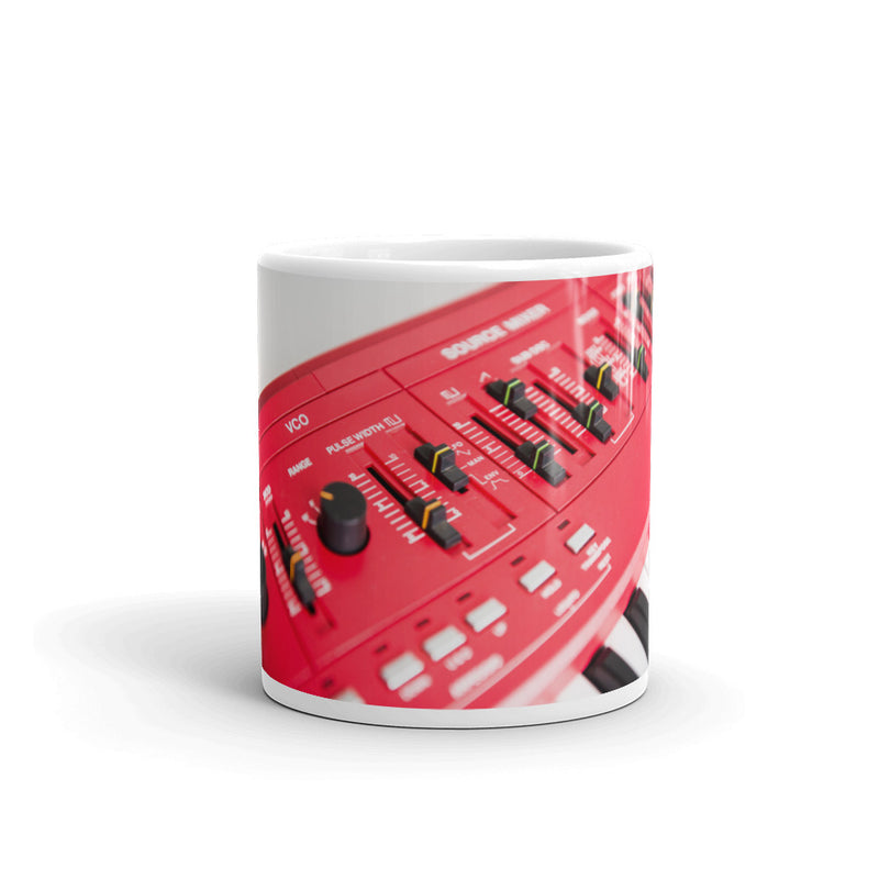 Roland Sh 101 Red Mug